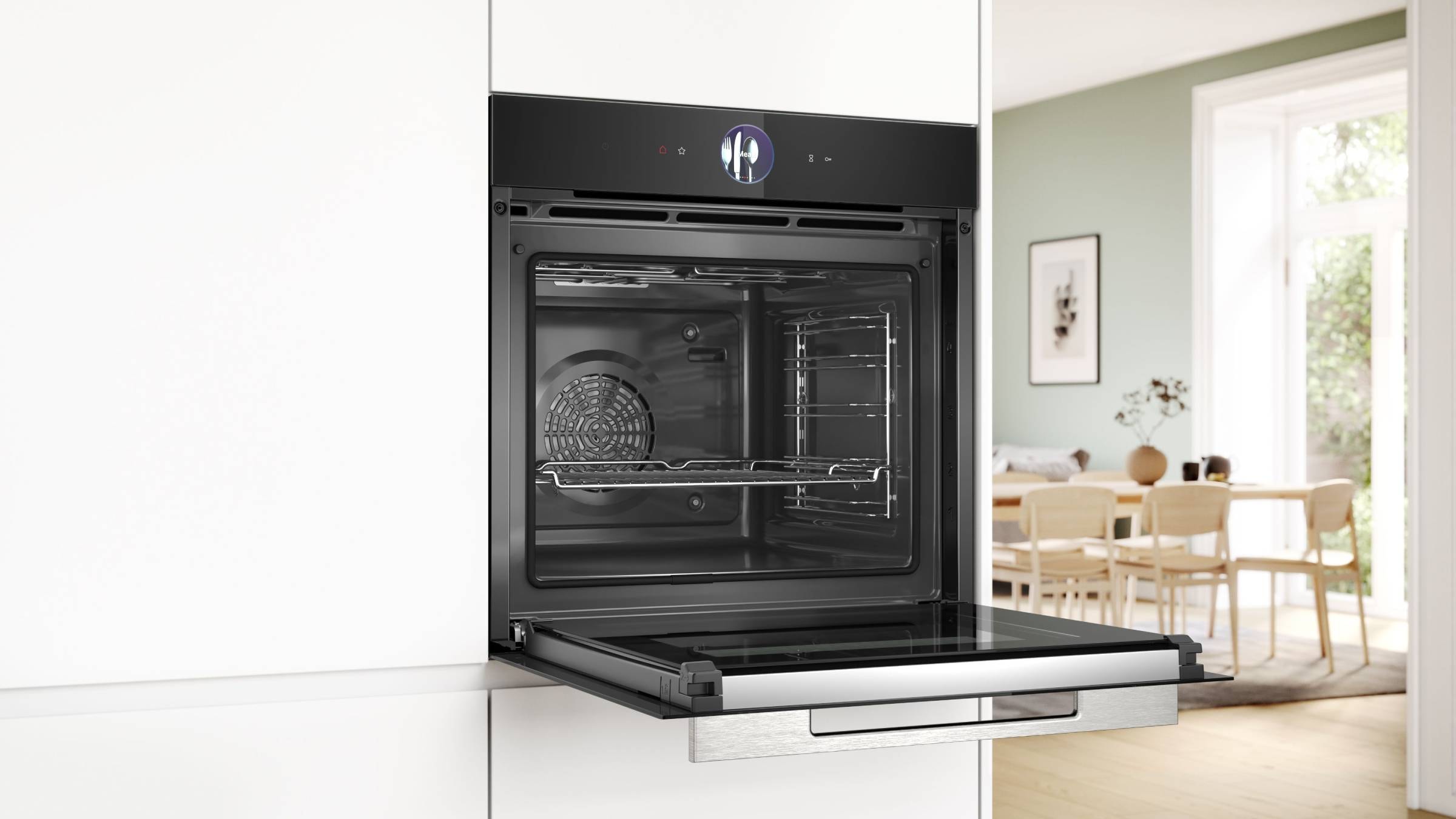 Four encastrable pyrolyse BOSCH Série 8 71L Noir - HBG7764B1 Four encastrable pyrolyse BOSCH Série 8 71L Noir - HBG7764B1