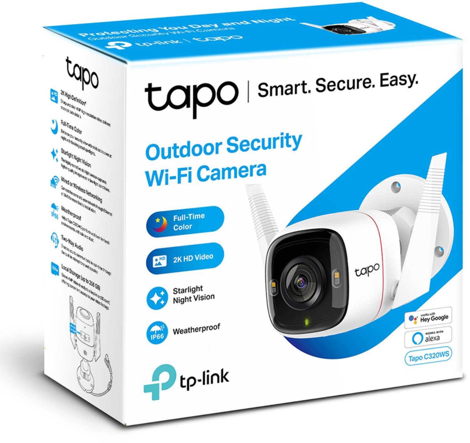 TP-LINK Caméra de surveillance  - TAPOC320WS