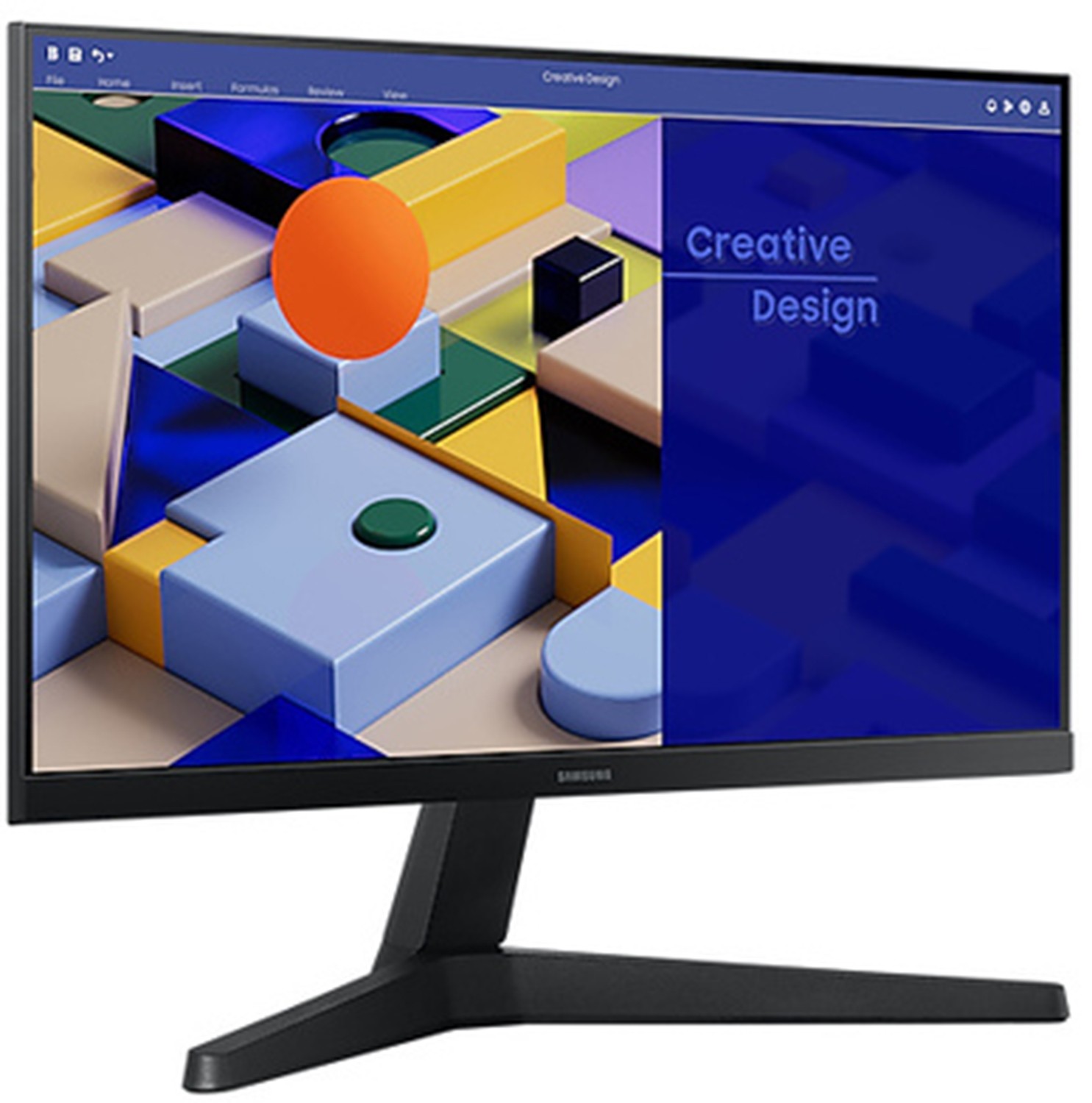 SAMSUNG Ecran 22 pouces Full HD IPS 75Hz 5ms FreeSync  - LS22C310EAUXEN