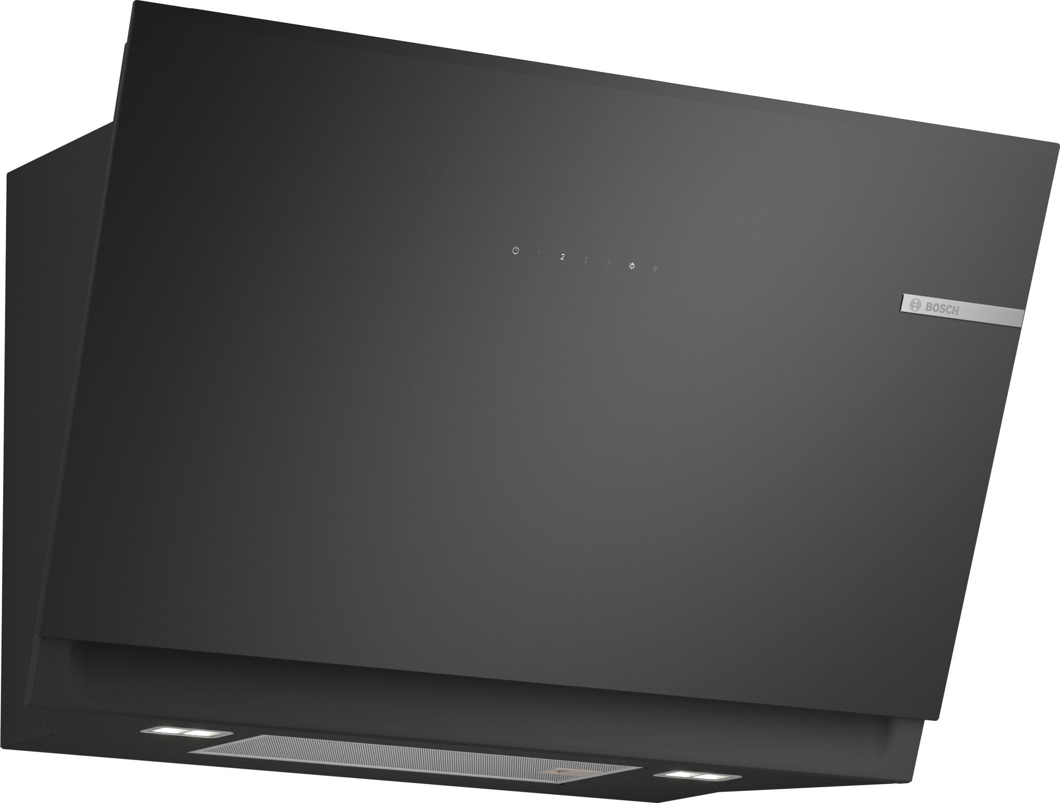 Hotte decorative murale BOSCH 80cm 60dB Noir DWJ81AN60