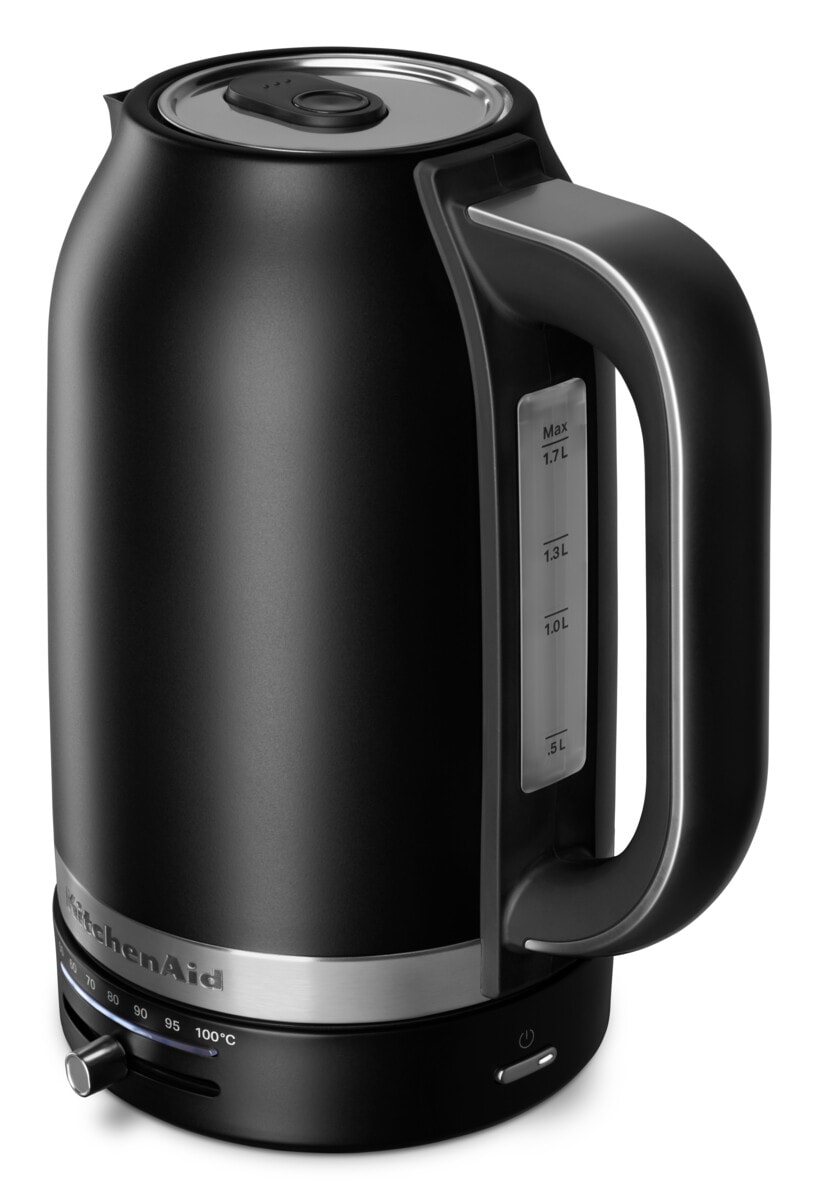 Bouilloire KITCHENAID Température réglable, 1,7L, 2400w, Noir - 5KEK1701EBM Bouilloire KITCHENAID Température réglable, 1,7L, 2400w, Noir - 5KEK1701EBM