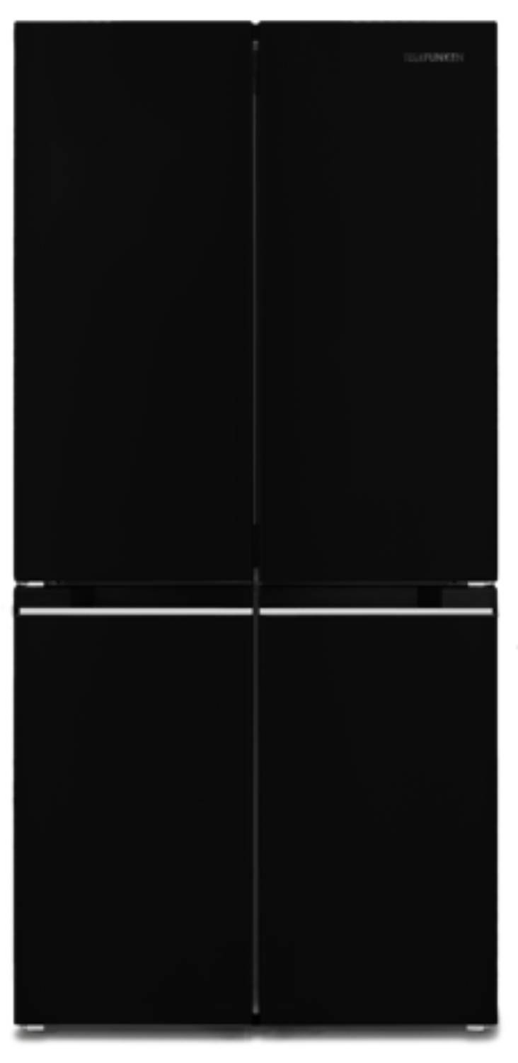 TELEFUNKEN Réfrigérateur 4 portes No Frost 488L Noir  R4P488K