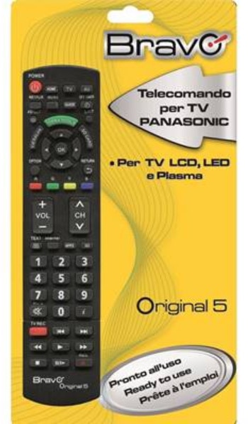 Télécommande universelle BRAVO  - TCORIGINAL5