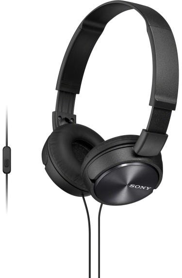 Casque audio arceau SONY Filaire Pliable Micro Noir MDRZX310APB
