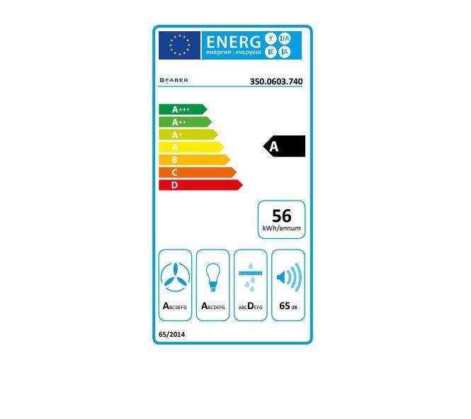Hotte de plafond FABER 9 vitesses 70db Gris - 5777308