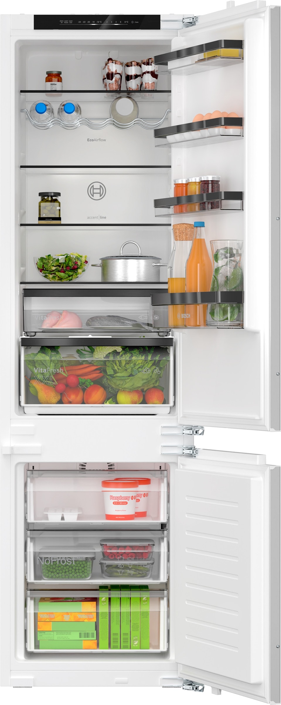 Réfrigérateur congélateur encastrable BOSCH  KIN96SFD0
