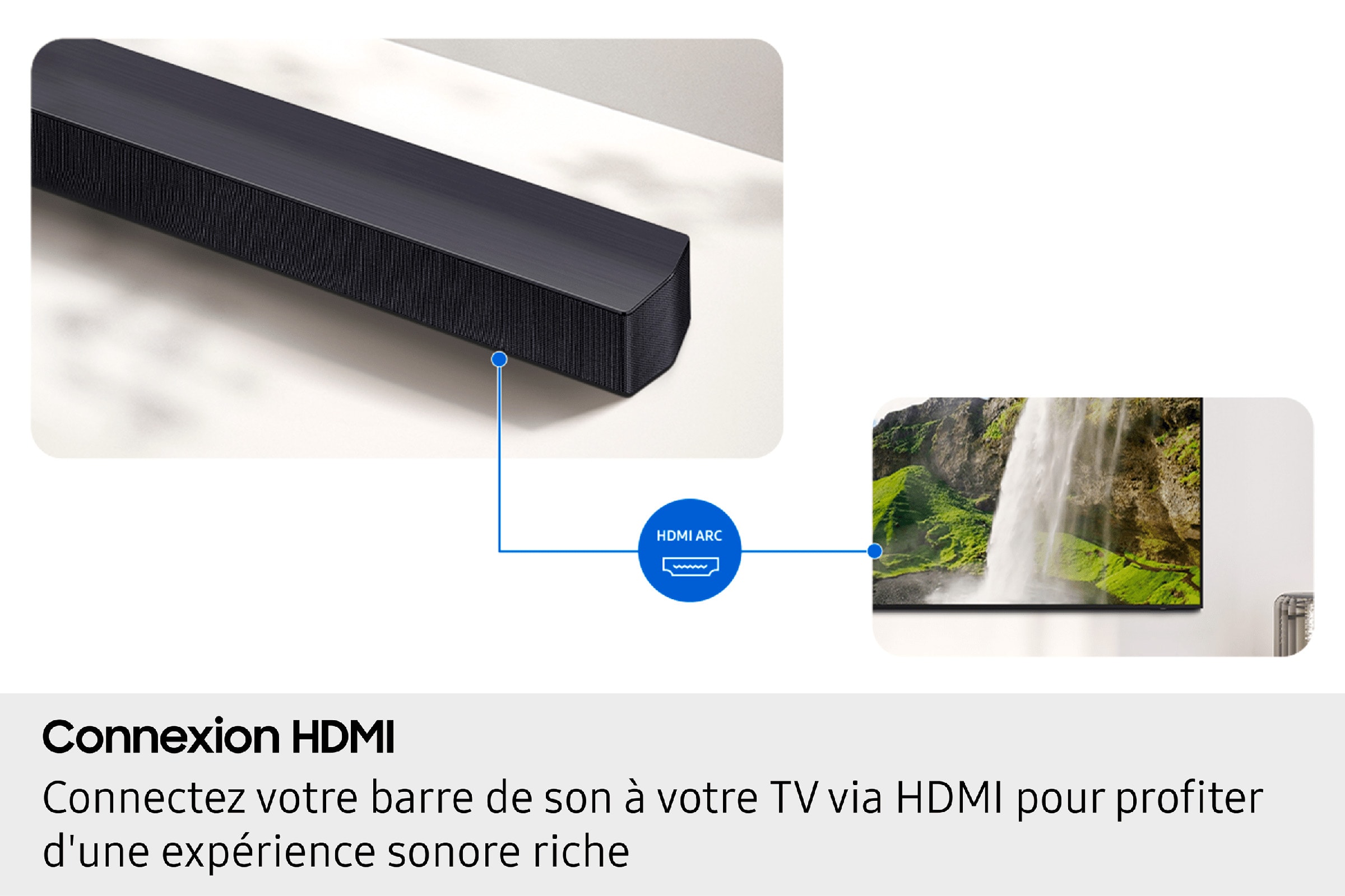 Barre de son SAMSUNG  - HW-B460F