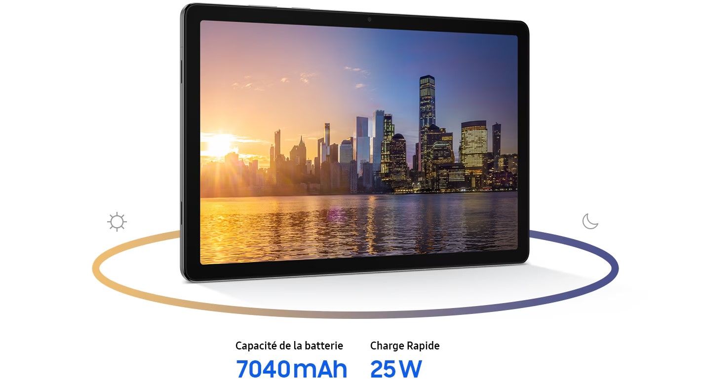 Tablette SAMSUNG 11'' Wi-Fi 256Go Gris - GALTABA11+256-GRIS