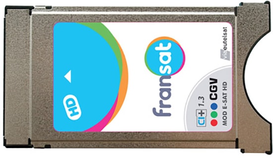 Décodeur satellite TNT HD CGV Module FRANSAT MODESATHD-W