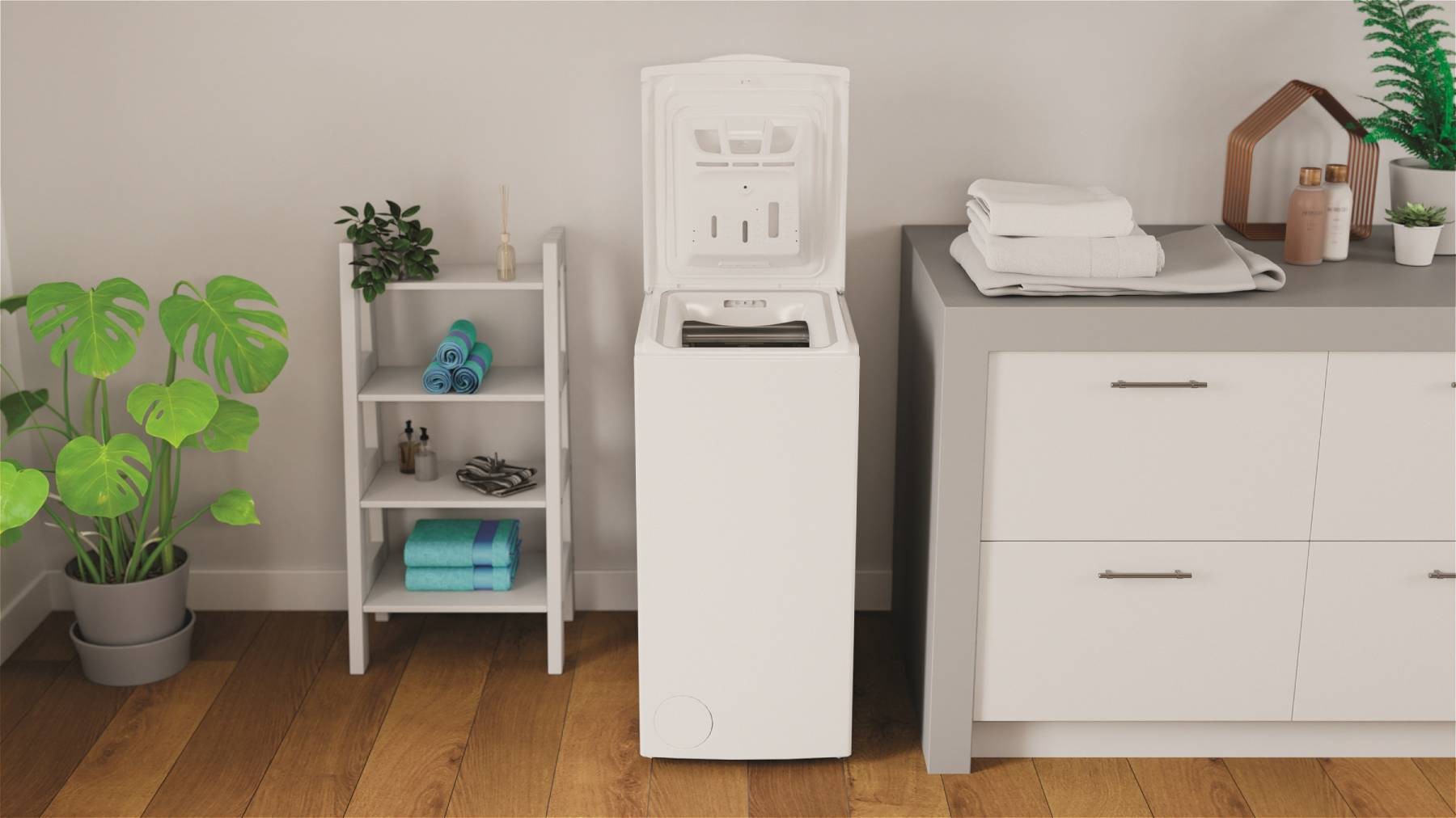 Lave linge Top INDESIT BTWNL60400FR/N 6kg - BTWNL60400FR/N Lave linge Top INDESIT BTWNL60400FR/N 6kg - BTWNL60400FR/N