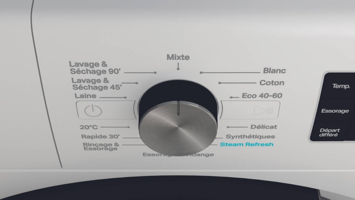 Lave linge sechant Frontal WHIRLPOOL , 1400trs/mn, 8kg, Blanc - PFFWDB864349BVFR Lave linge sechant Frontal WHIRLPOOL , 1400trs/mn, 8kg, Blanc - PFFWDB864349BVFR