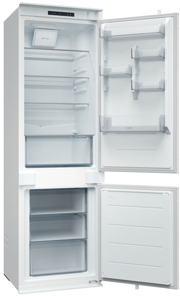 Réfrigérateur congélateur encastrable CANDY 268L Froid brassé Low Frost CNBQL3518EV