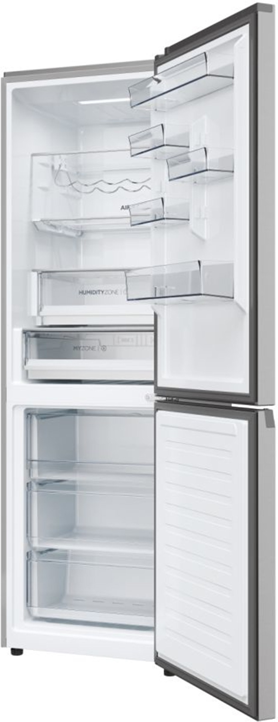 Réfrigérateur congélateur bas HAIER , Froid No Frost, 352L, Gris - HDPW5618DNPK Réfrigérateur congélateur bas HAIER , Froid No Frost, 352L, Gris - HDPW5618DNPK