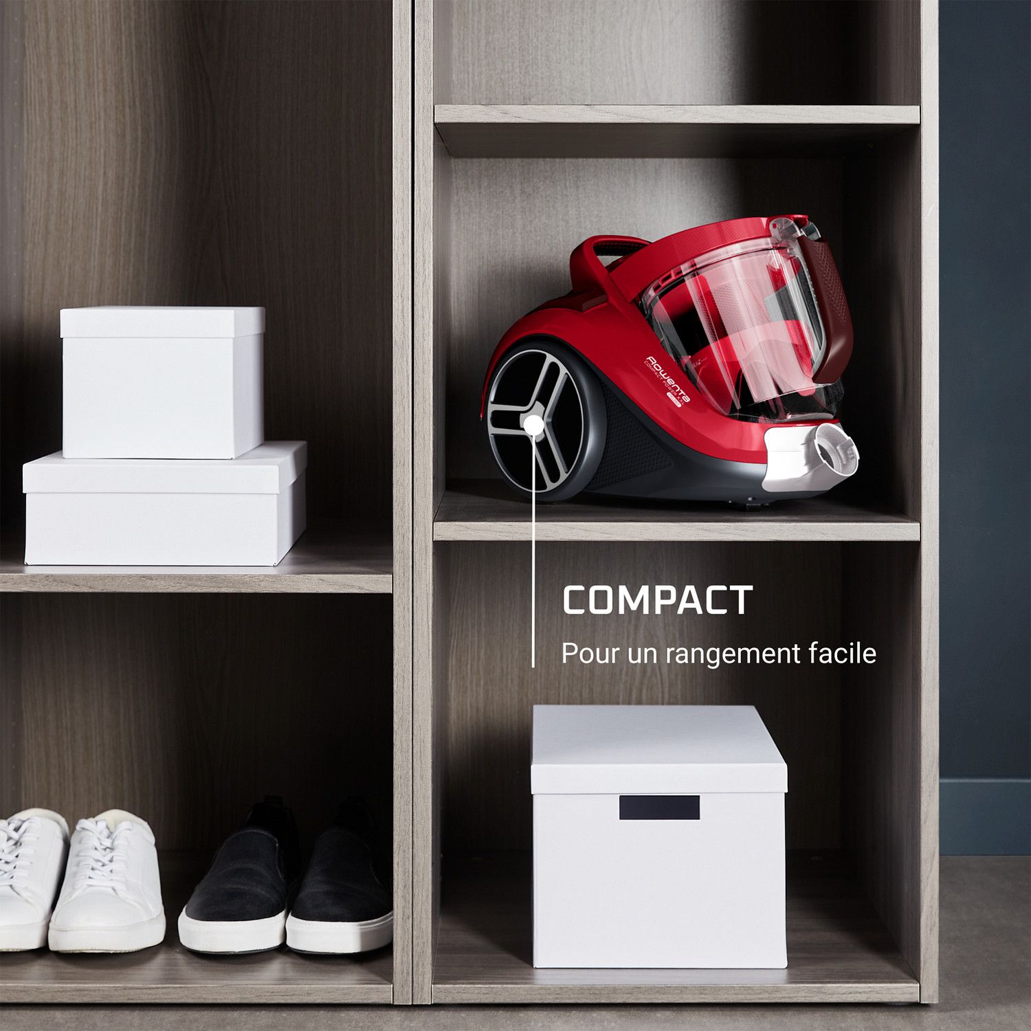 Aspirateur traîneau ROWENTA Compact Power Xxl 900W Rouge - RO4B13EA