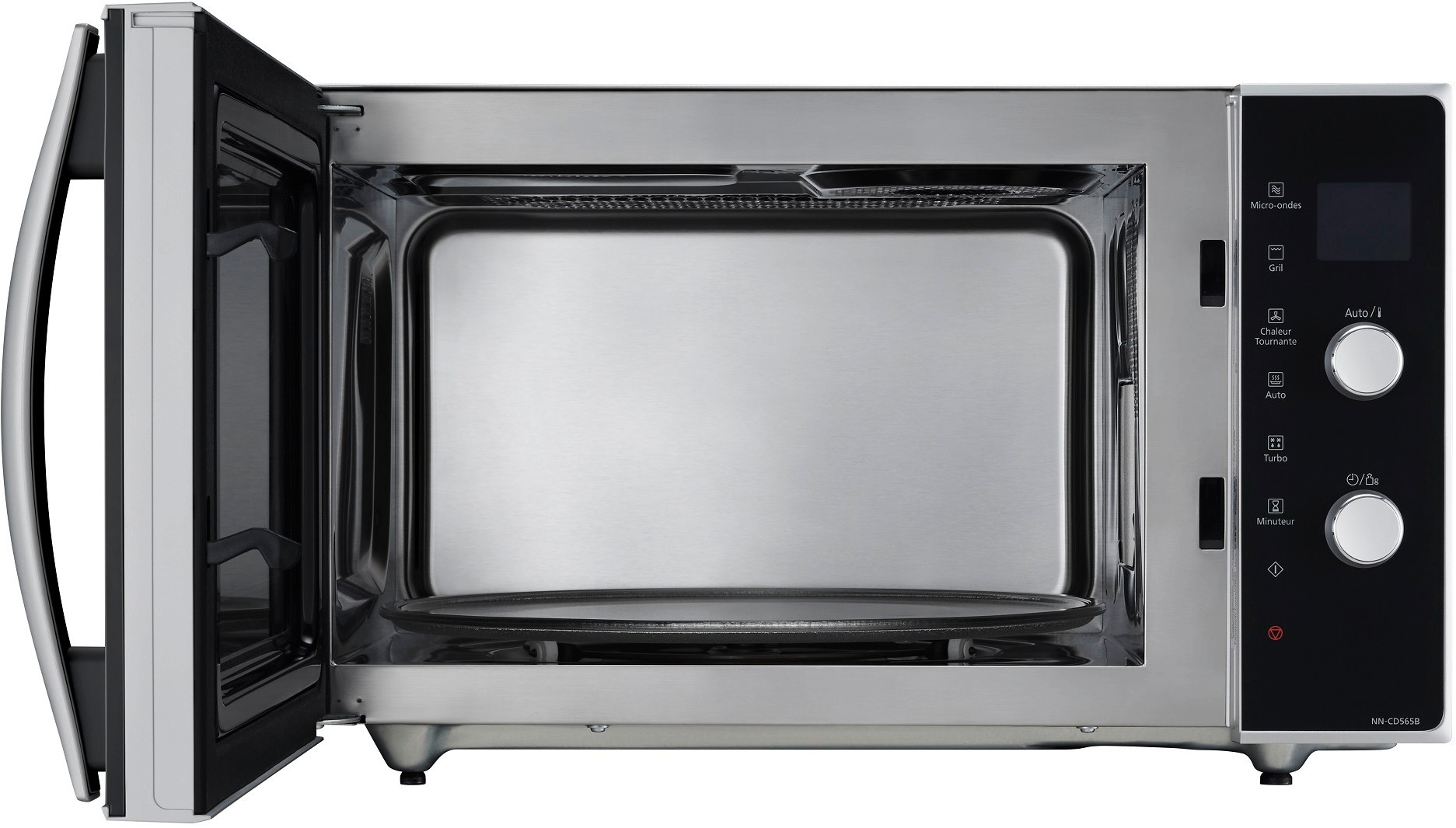 Micro ondes Combiné PANASONIC chaleur tournante 1000W 27L Noir - NNCD565BEPG