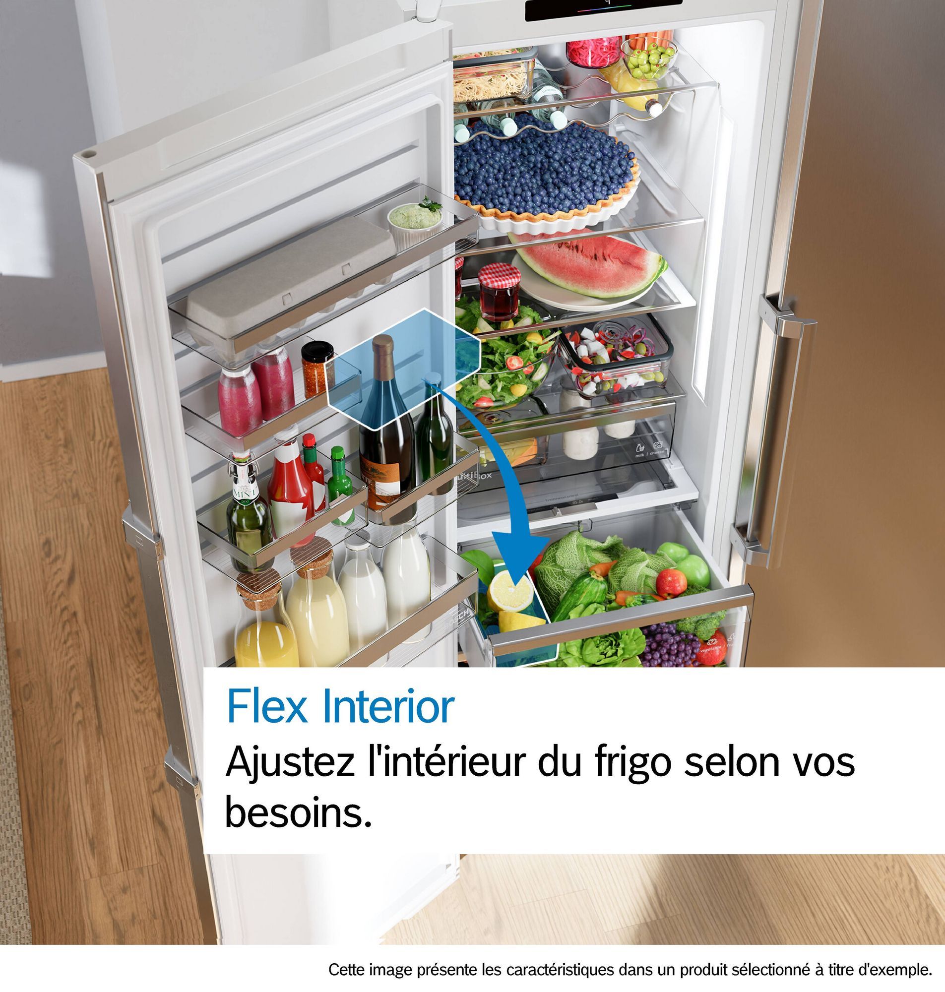 Réfrigérateur 1 porte SIEMENS 402L No Frost Inox - KSN36VLDG