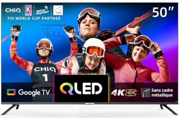 TV QLED 4K 126 cm CHIQ Ultra HD Smart TV 50" - U50QM8V TV QLED 4K 126 cm CHIQ Ultra HD Smart TV 50" - U50QM8V
