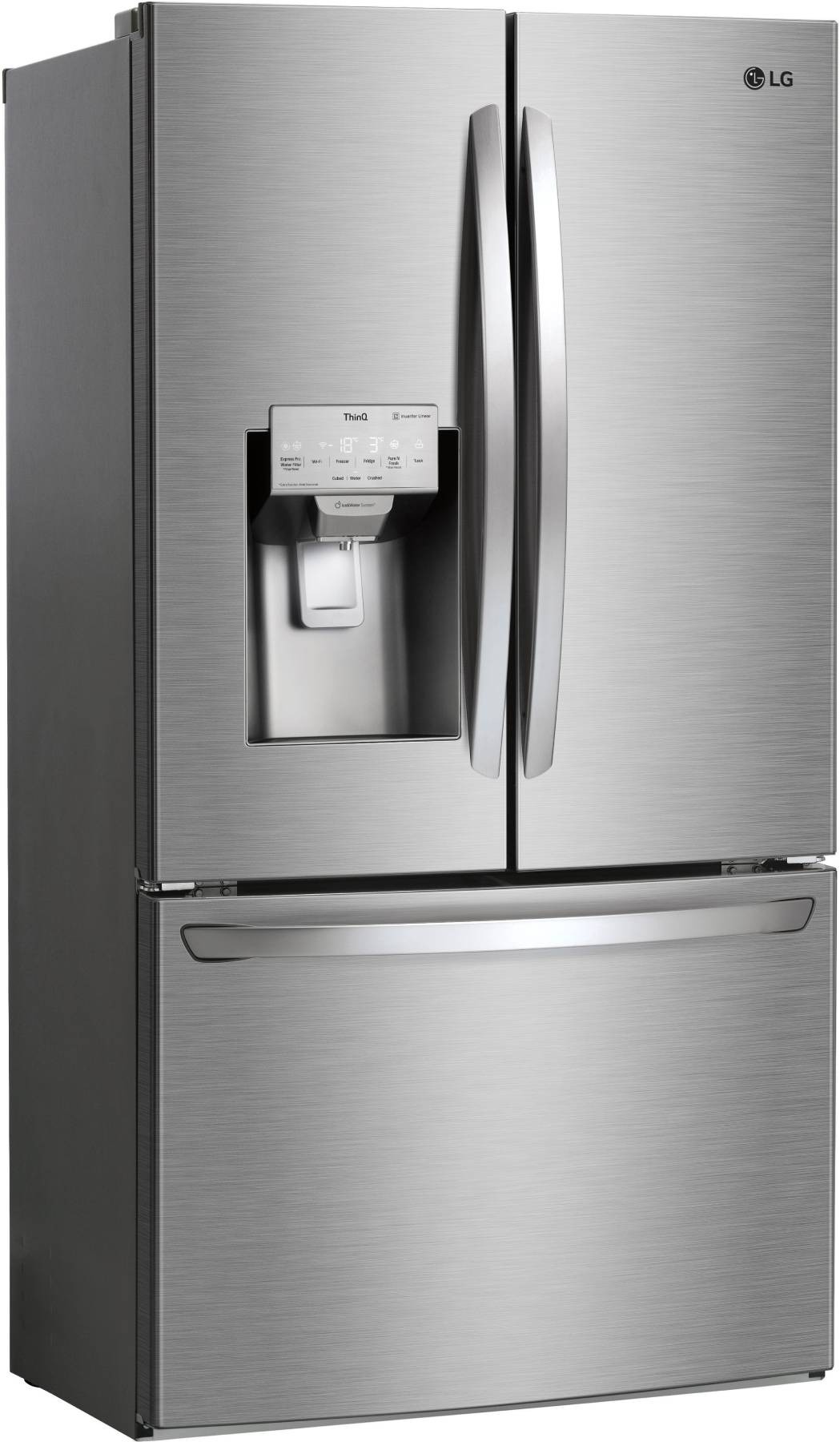 LG Réfrigérateur 3 portes Total No Frost 616L Inox
