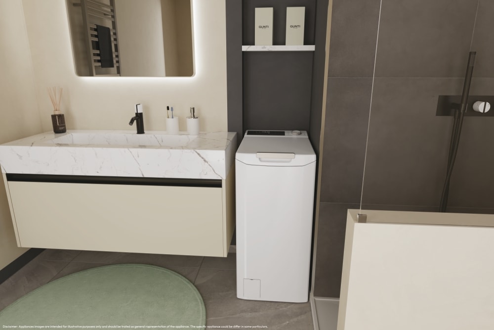 Lave linge Top CANDY trs/min 1200 8Kg Blanc - TCAS284TM4-S Lave linge Top CANDY trs/min 1200 8Kg Blanc - TCAS284TM4-S