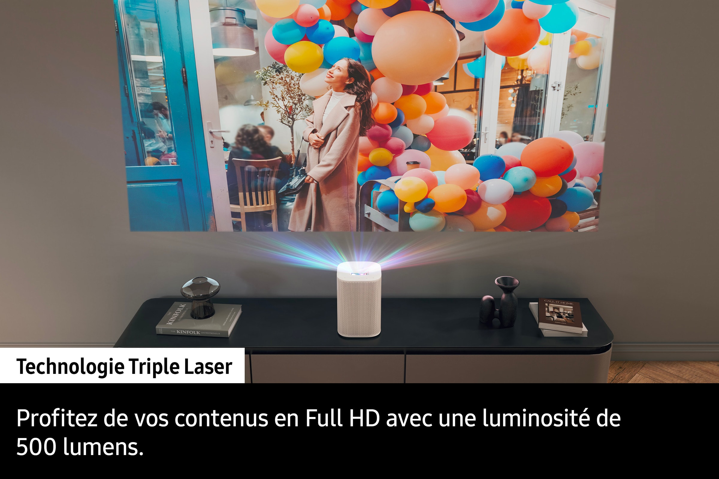 Vidéoprojecteur Home Cinéma SAMSUNG  - SP-LPF5D
