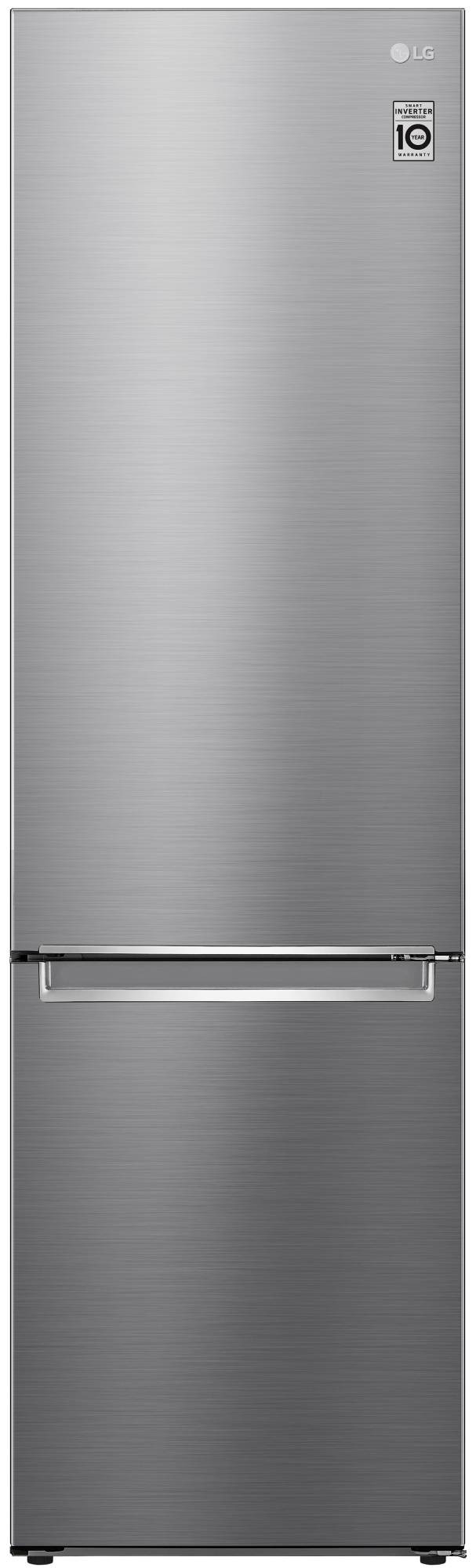 LG Réfrigérateur congélateur bas Froid ventilé Door Cooling+ 384L Inox  GBP62PZNCN1