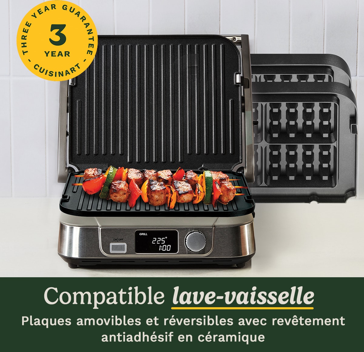 Grill viandes CUISINART  - GR5E