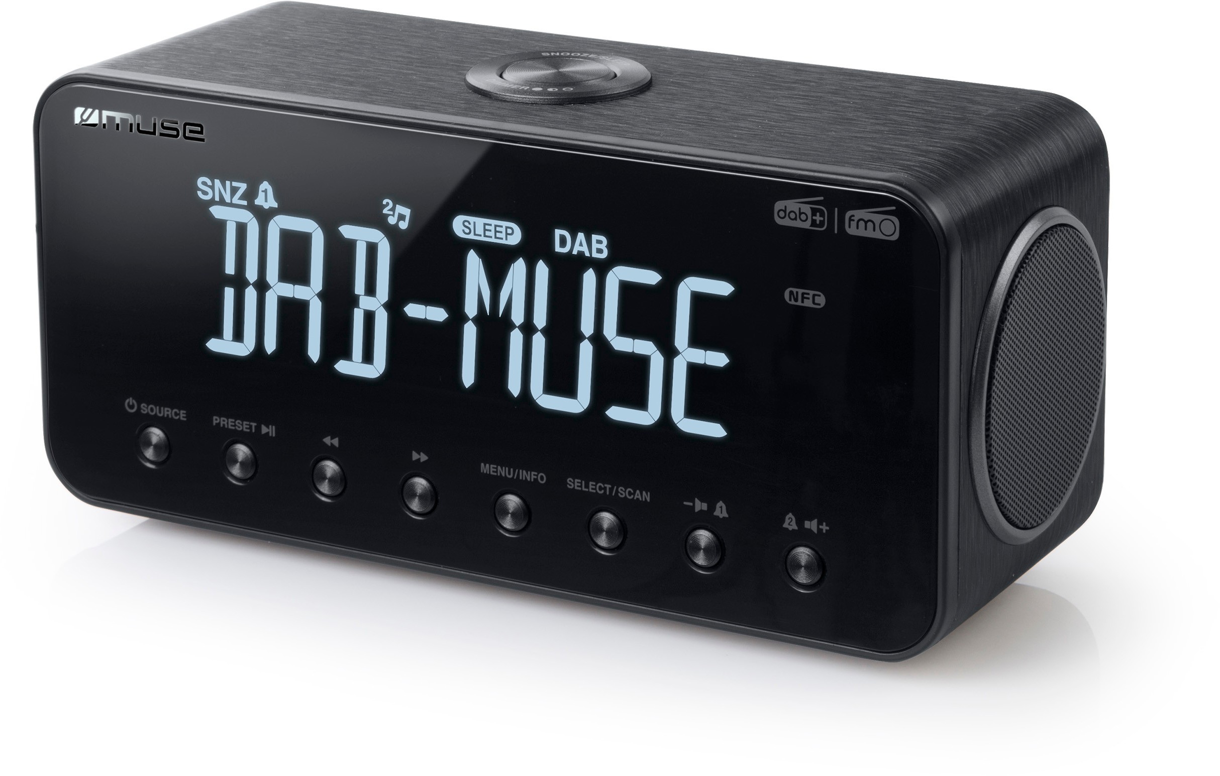MUSE Radio réveil  - M-196DBT
