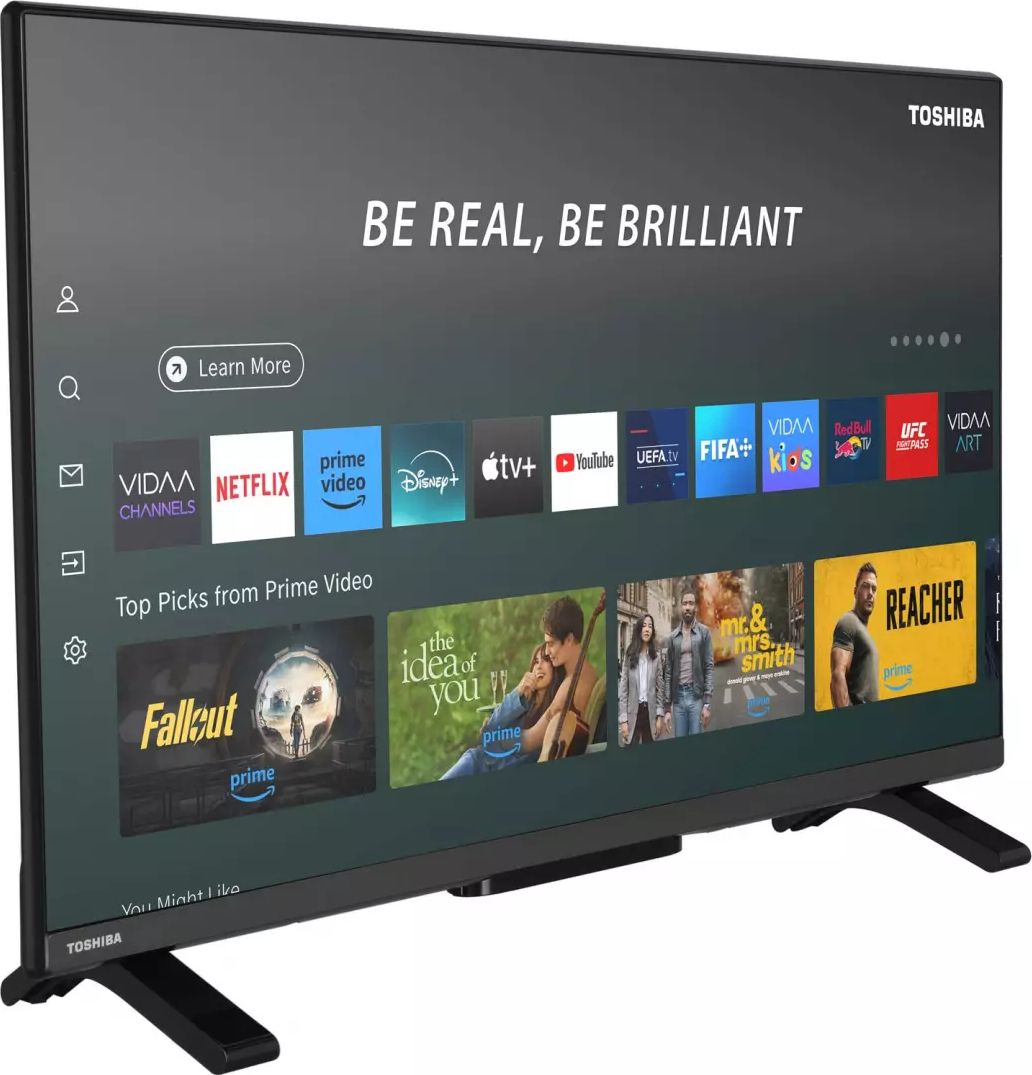 TV LED Full HD 82 cm TOSHIBA 32'' 50Hz Noir - 32QV2F63DG