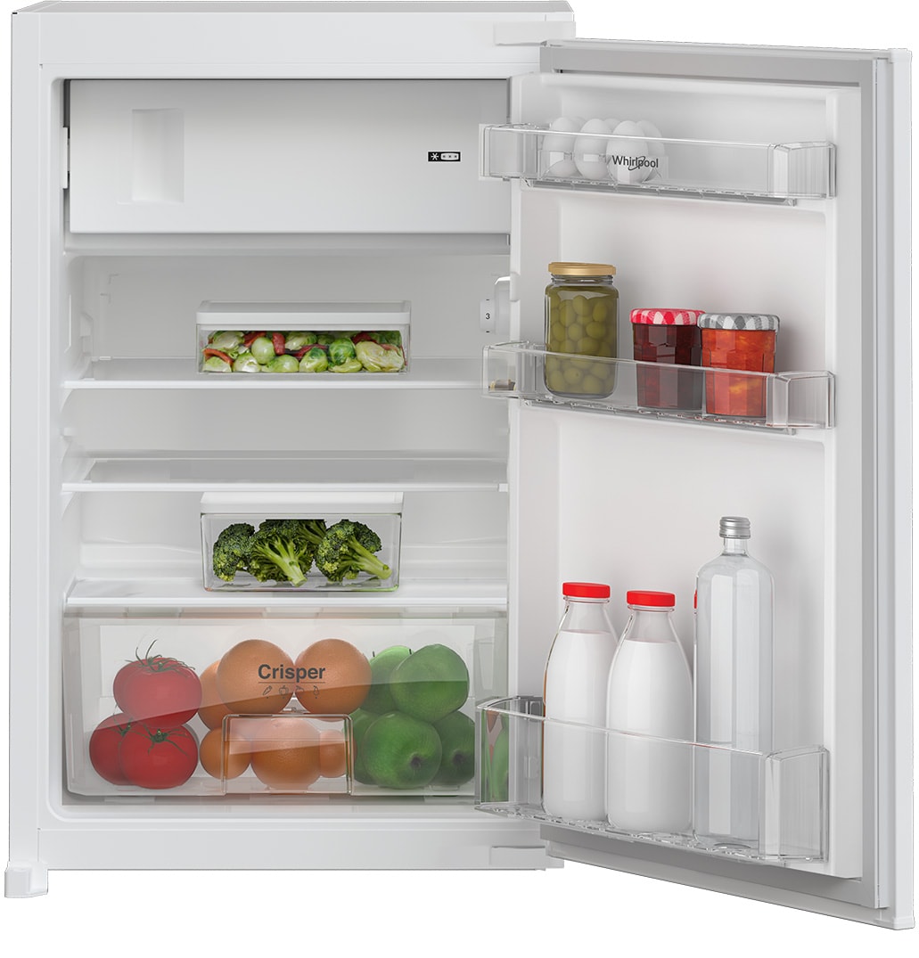 Réfrigérateur encastrable 1 porte WHIRLPOOL 110L Froid Statique WHSS2131B4
