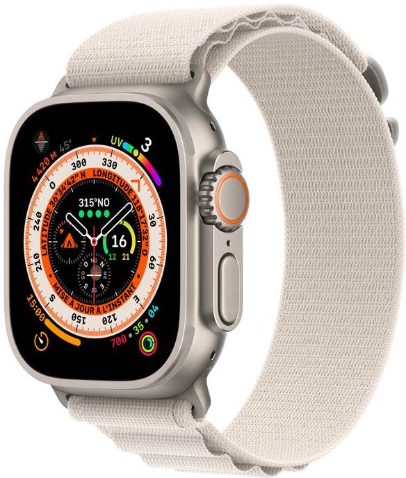 APPLE Montre connectée Watch Ultra GPS + Cellular 49mm Bracelet sport WATCHULTRA-MQFT3NF APPLE Montre connectée Watch Ultra GPS + Cellular 49mm Bracelet sport WATCHULTRA-MQFT3NF