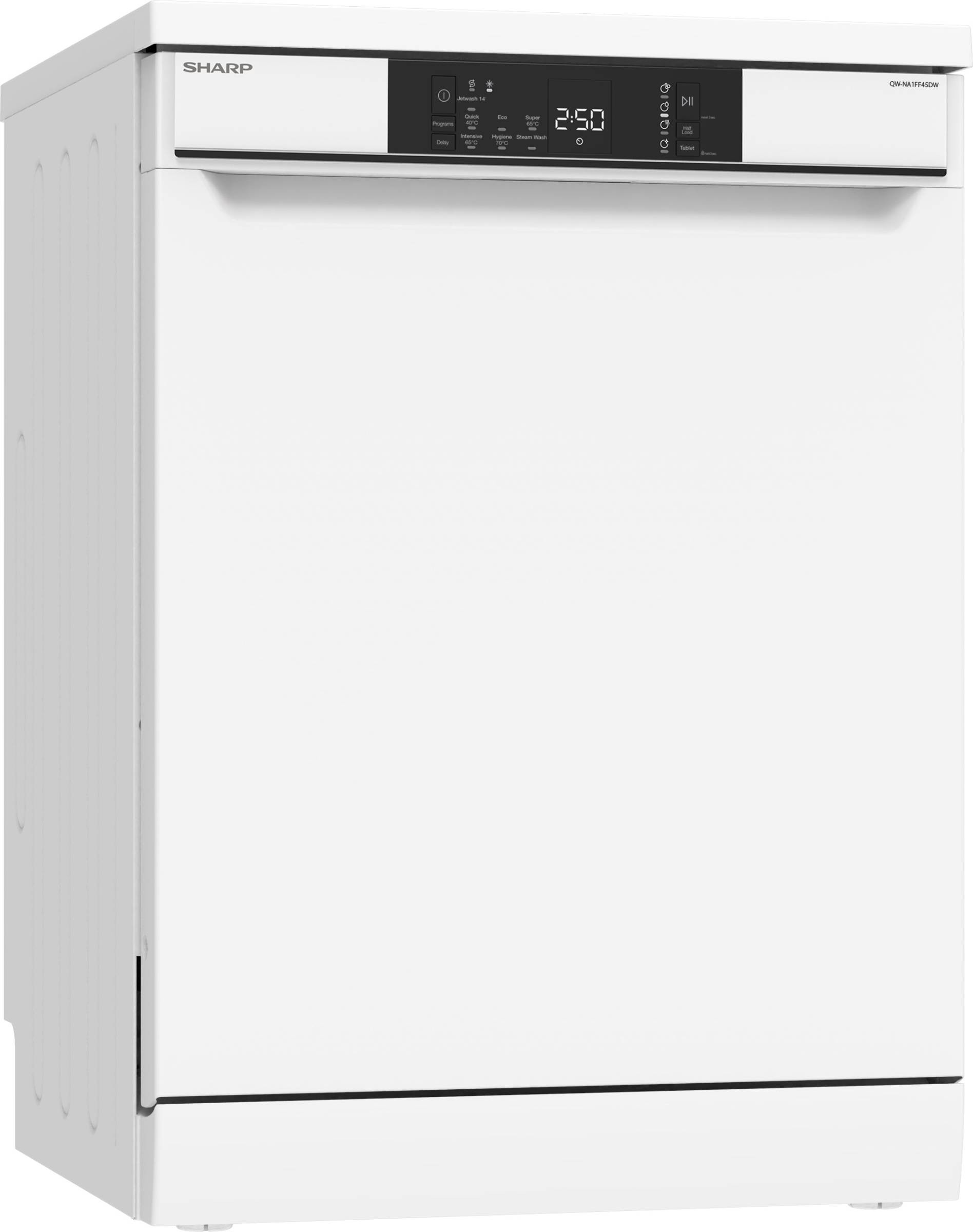 Lave vaisselle 60 cm SHARP EcoWash, 16 couverts, Blanc - QWNA1FF45DW