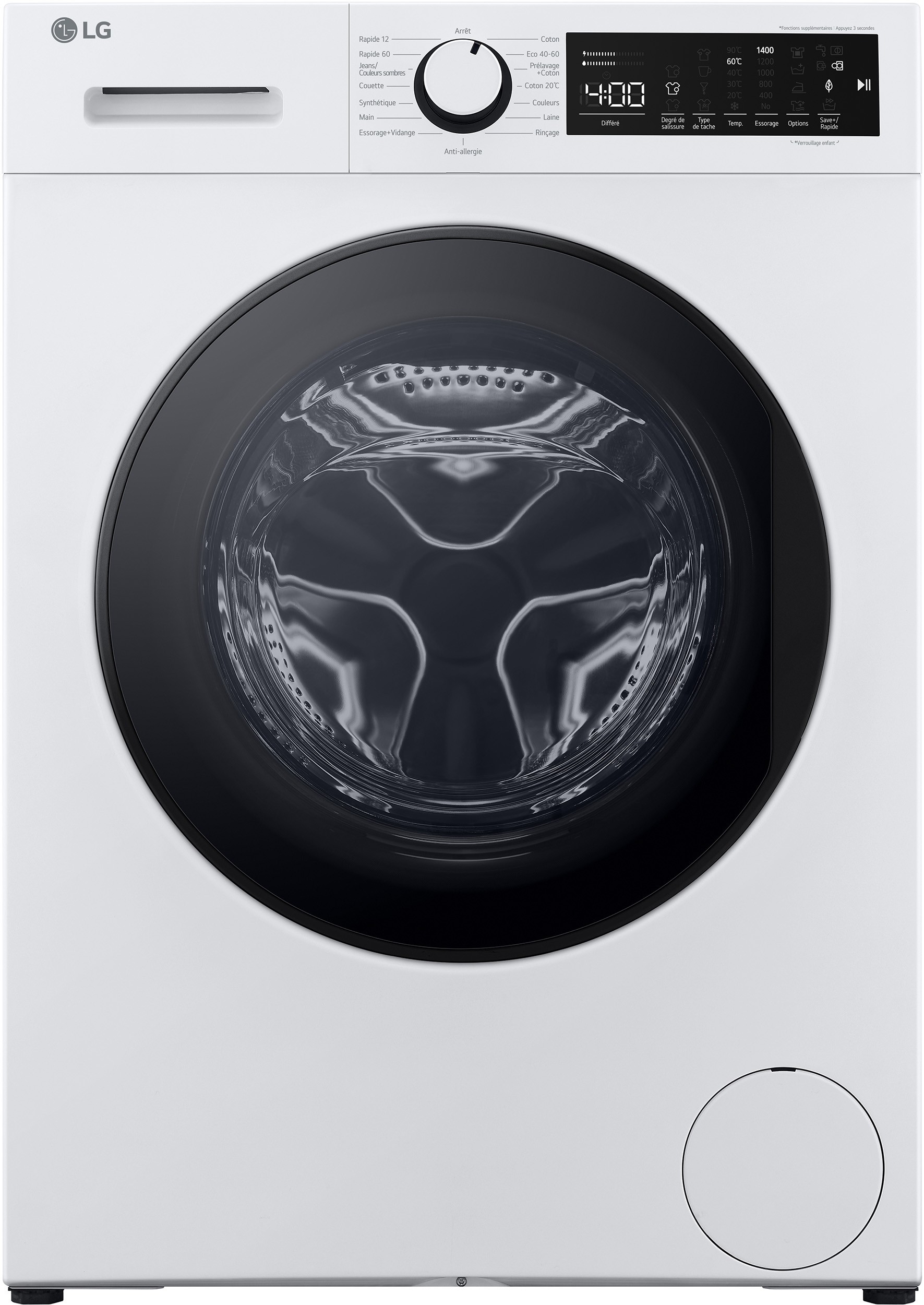Lave linge Frontal LG 9 Kg - F94D15WHS