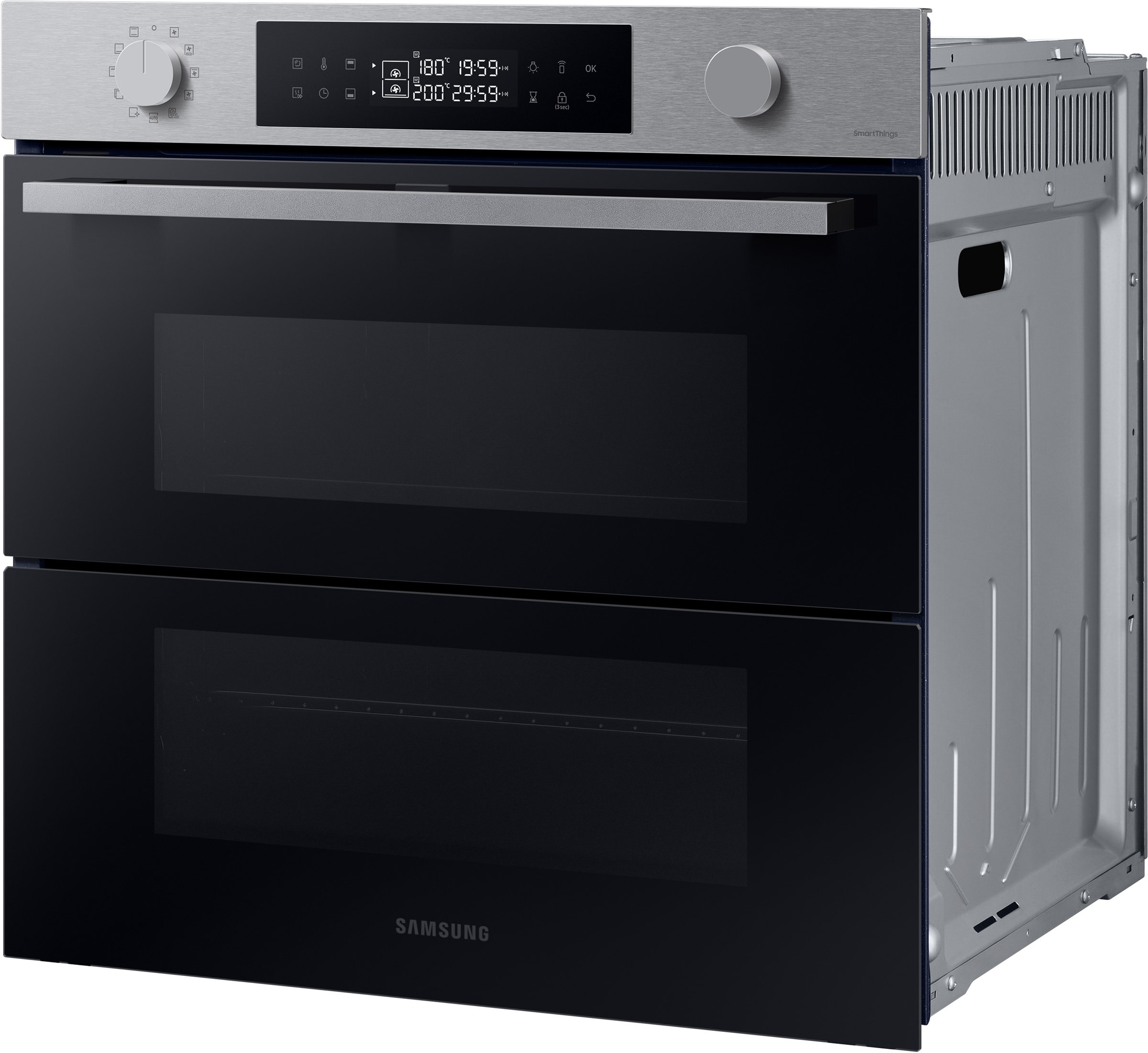 Four encastrable pyrolyse SAMSUNG Dual Cook Flex 76L Noir - NV7B4550VAS Four encastrable pyrolyse SAMSUNG Dual Cook Flex 76L Noir - NV7B4550VAS