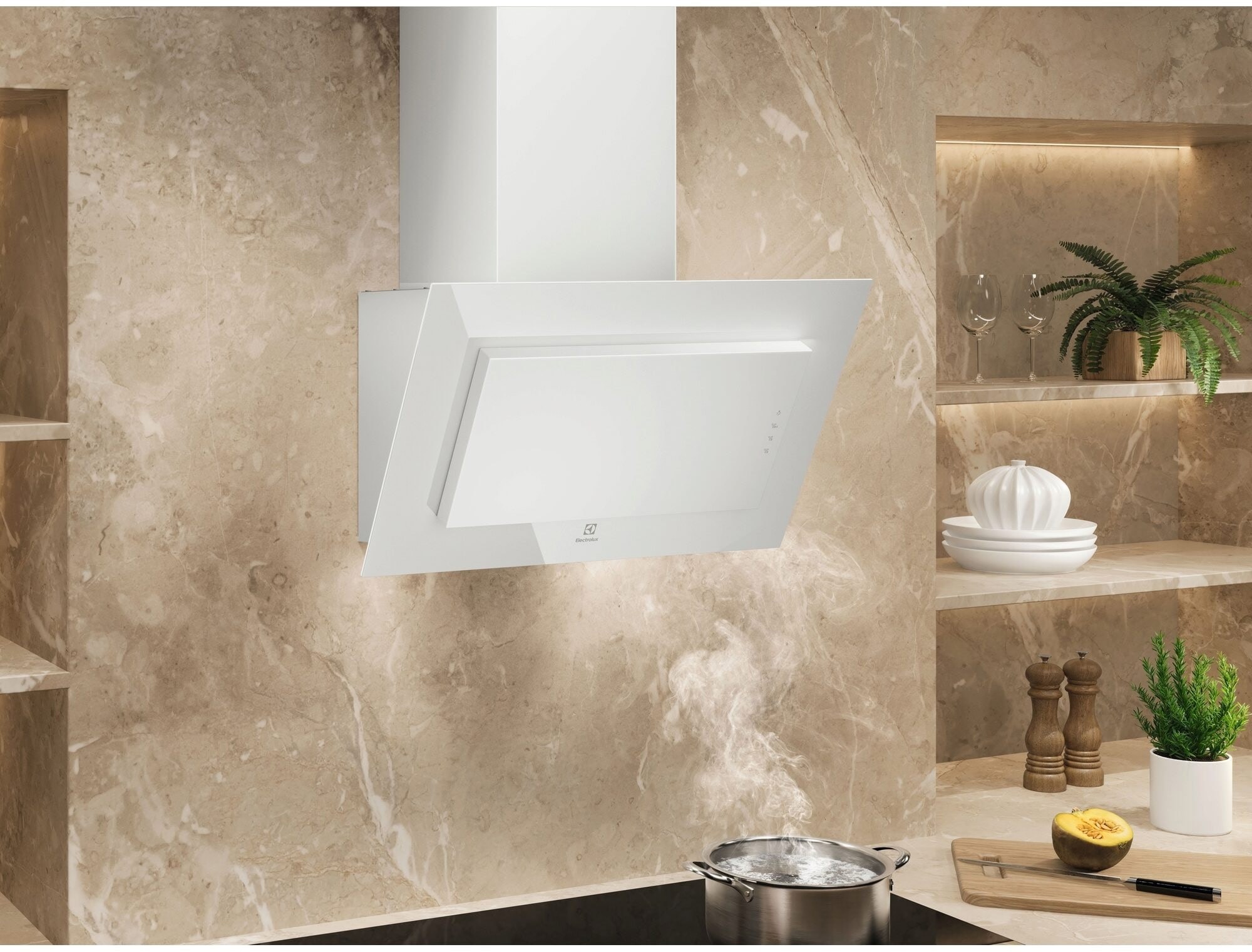 Hotte decorative murale ELECTROLUX - LFV326W Hotte decorative murale ELECTROLUX - LFV326W