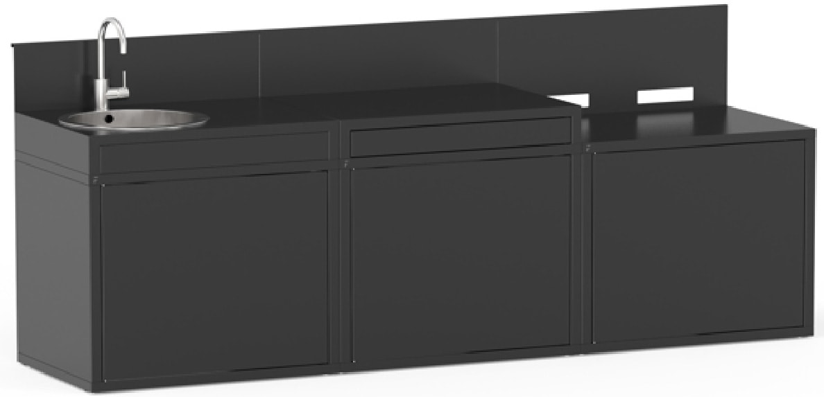 Meuble de cuisine extérieure FORGE ADOUR  - SPAF-N