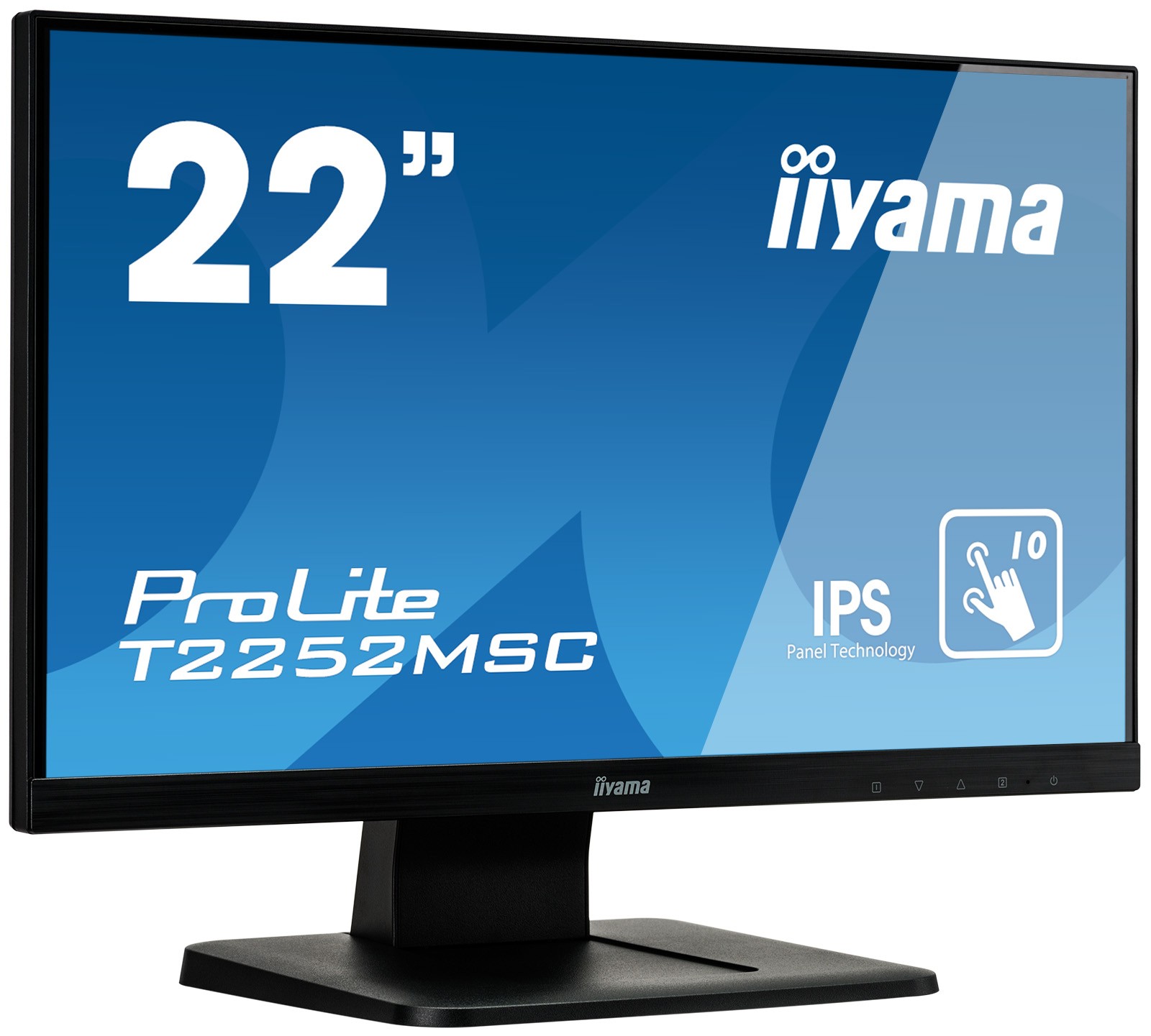 IIYAMA Ecran 22 pouces Full HD T2252MSC-B1