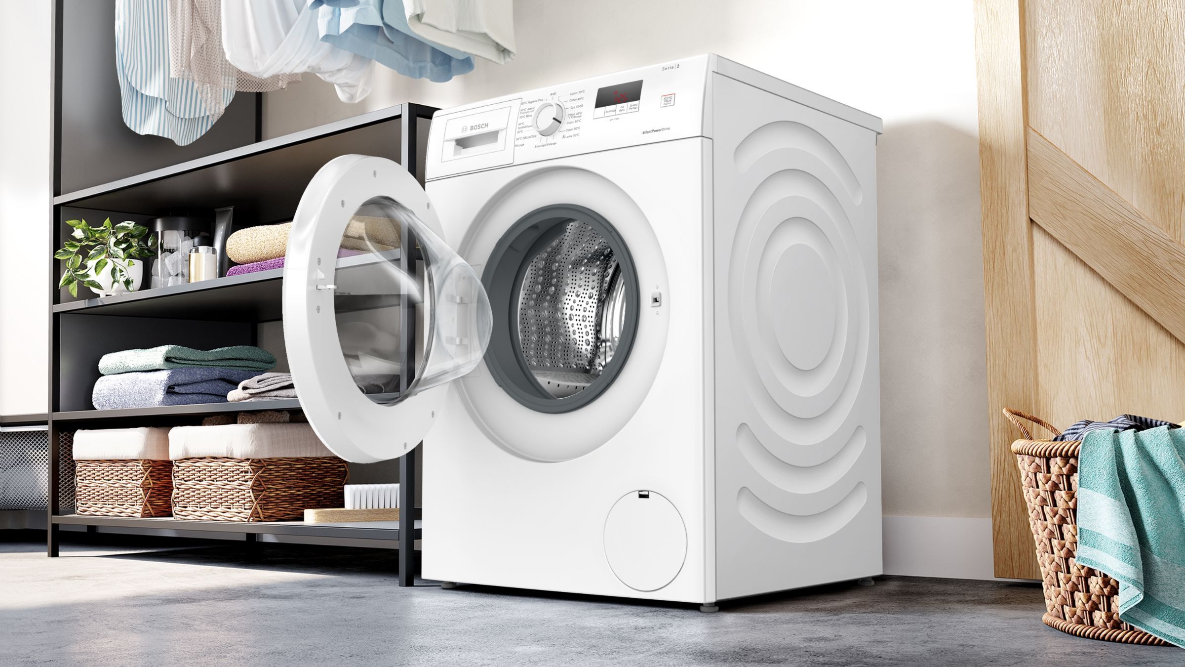 Lave linge Frontal BOSCH  - WGE02202FR