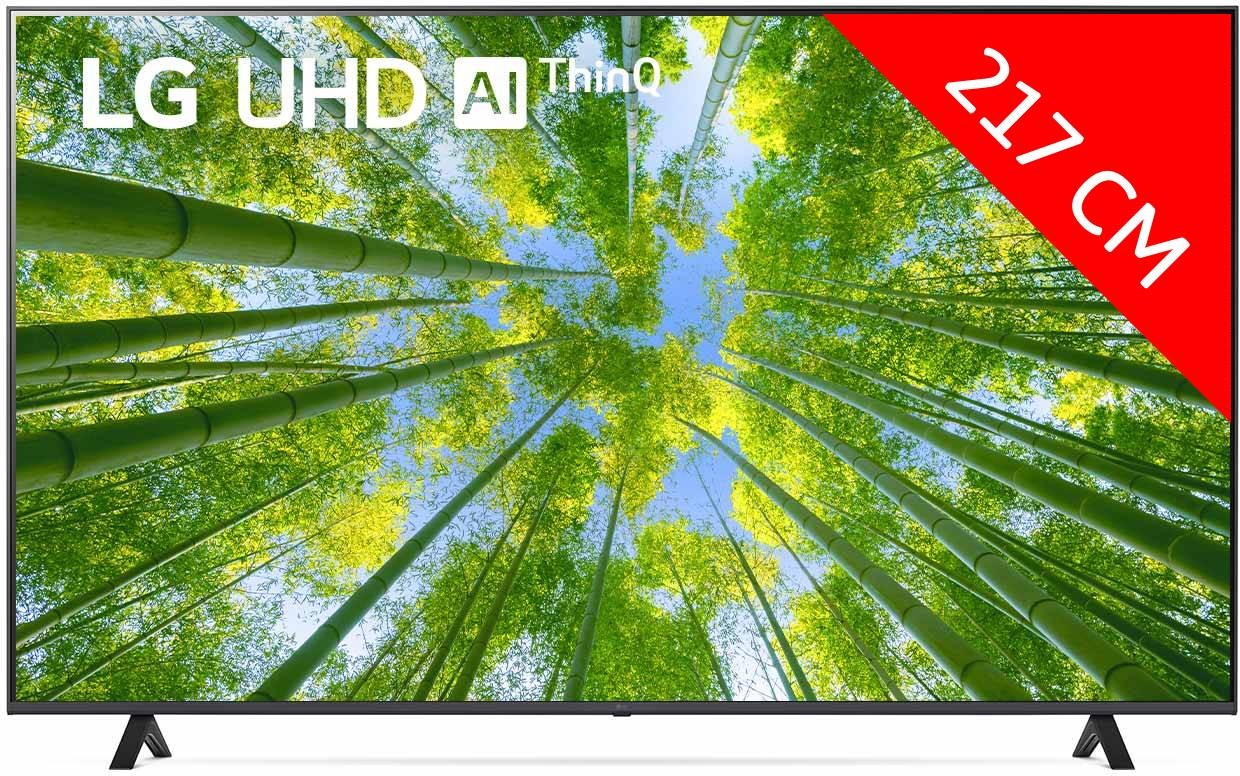 LG TV LED 4K 217 cm   86UQ80