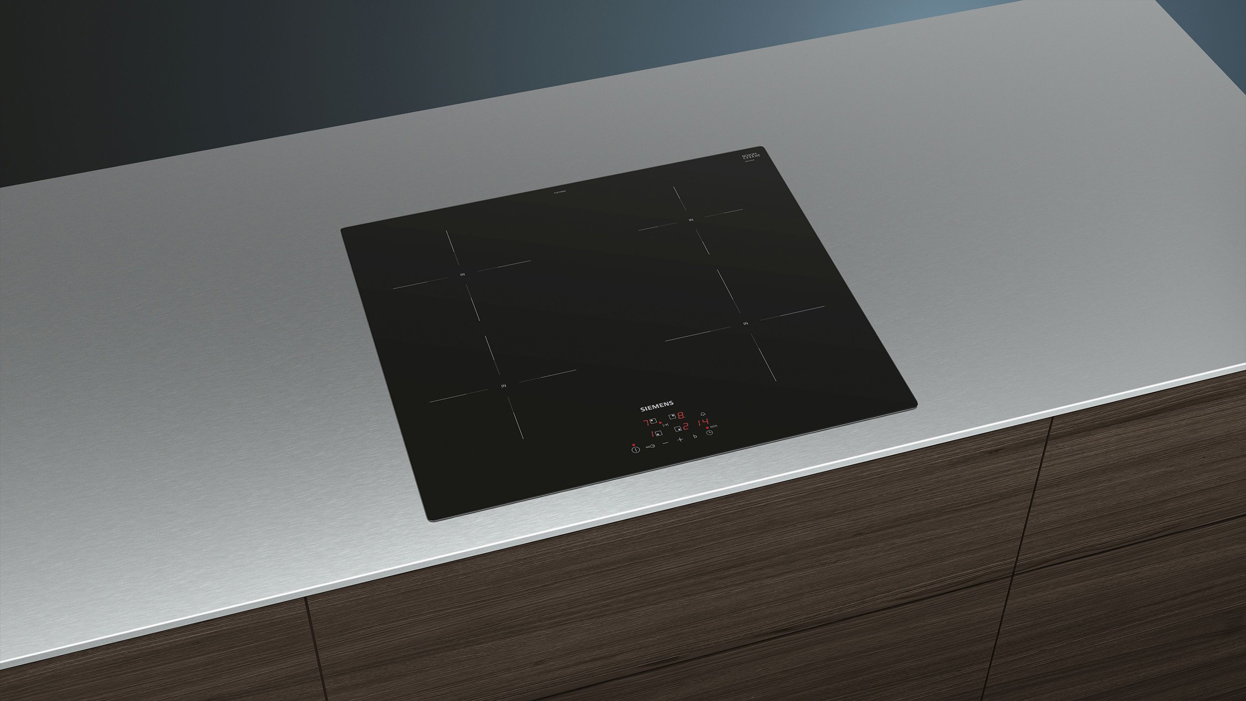 Plaque induction SIEMENS iQ100 4 Foyers 60cm 4600W Noir - EU611BEB5E Plaque induction SIEMENS iQ100 4 Foyers 60cm 4600W Noir - EU611BEB5E