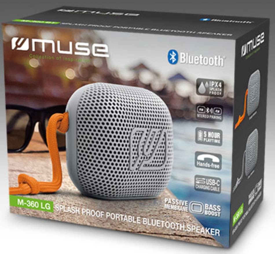 MUSE Enceinte bluetooth  - M-360LG