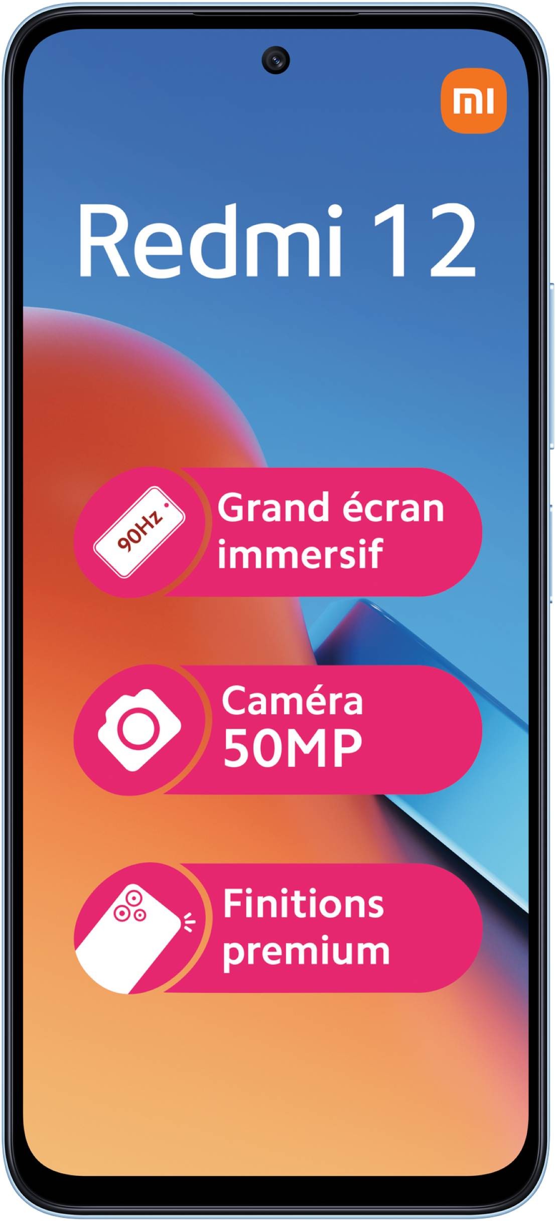XIAOMI Smartphone Redmi 12 4G 128Go Bleu REDMI12-4-128BLEU XIAOMI Smartphone Redmi 12 4G 128Go Bleu REDMI12-4-128BLEU