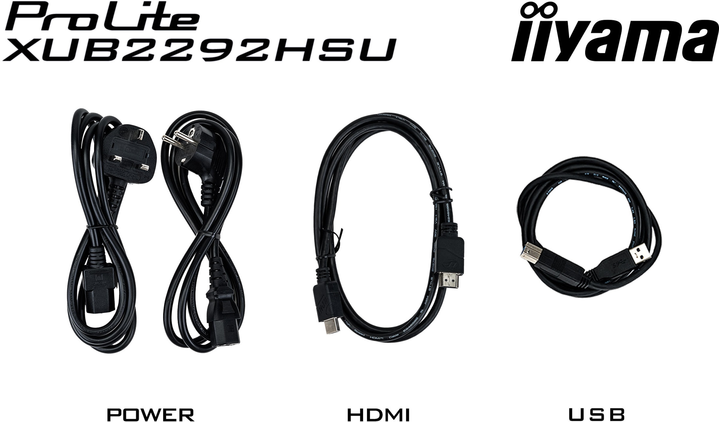 Ecran 21.5 pouces Full HD IIYAMA  - IIXUB2292HSUB6