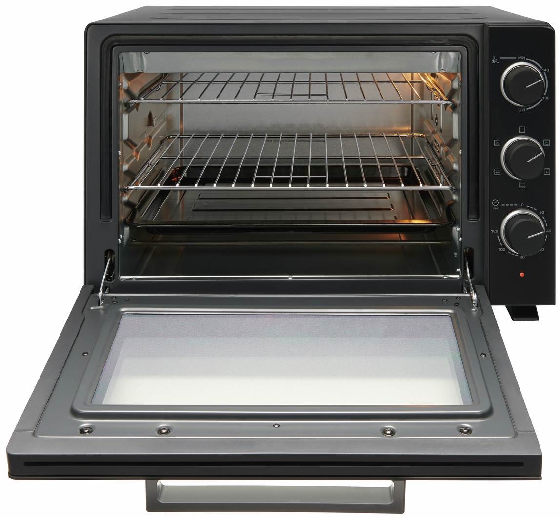 Mini four BRANDT Chaleur tournante 1350W 46L Noir - FC469MUB