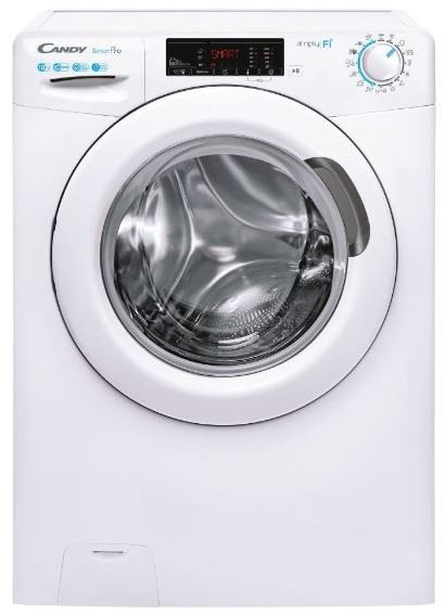 Lave linge Frontal CANDY , 1200 trs/mn, 10kg, Blanc - CO12105TE1S