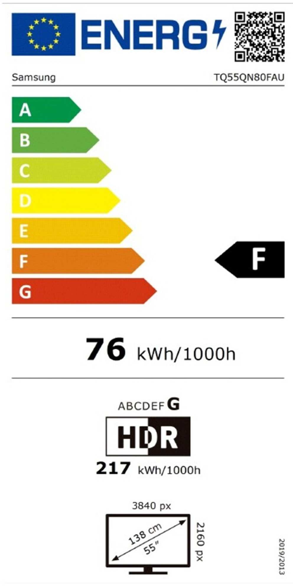 TV Neo QLED 4K 138 cm SAMSUNG - TQ55QN80F TV Neo QLED 4K 138 cm SAMSUNG - TQ55QN80F