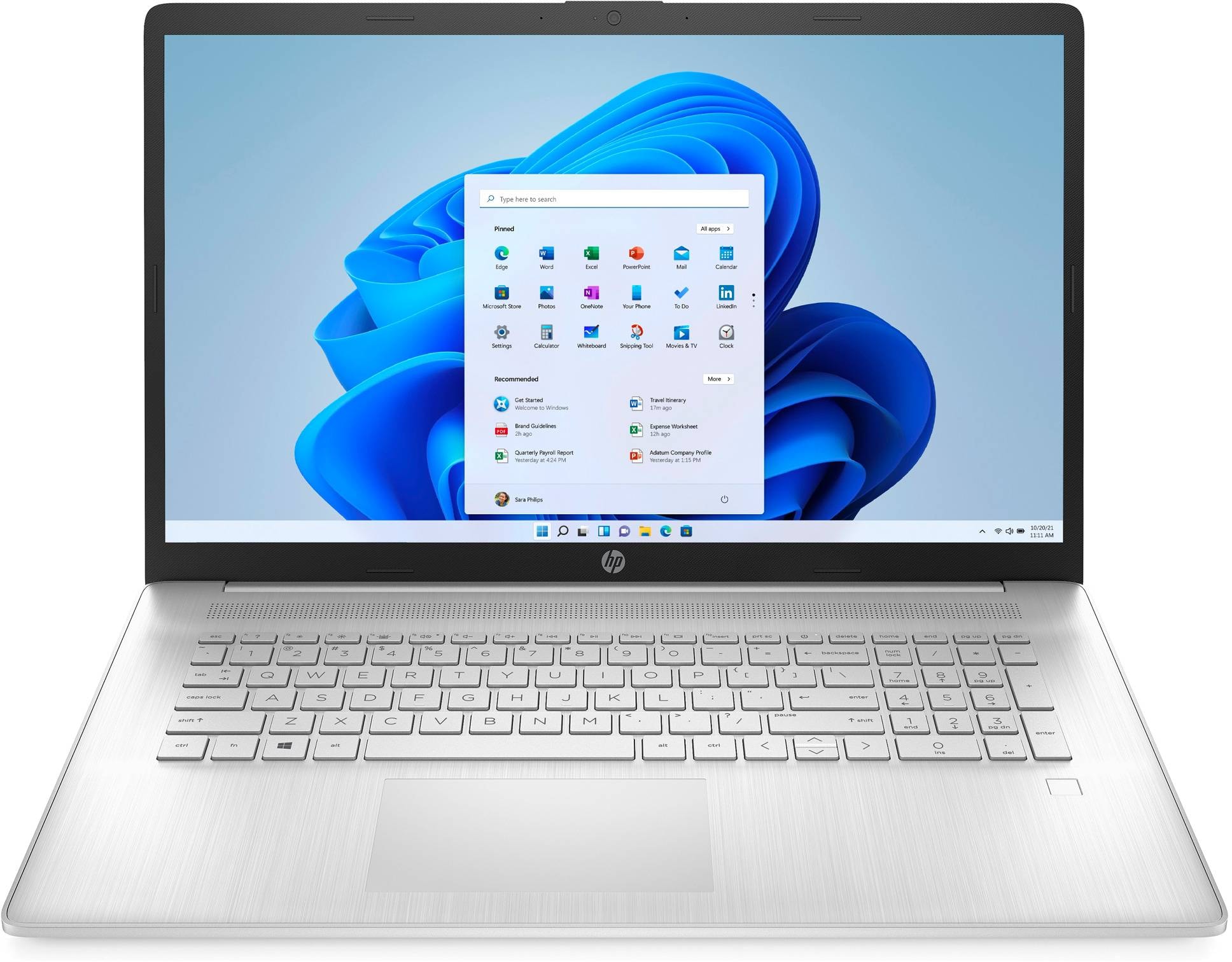PC portable 17 pouces HP 17.3" Ryzen 7 7730U 16go Ram 1To SSD - 17-CP3006NF