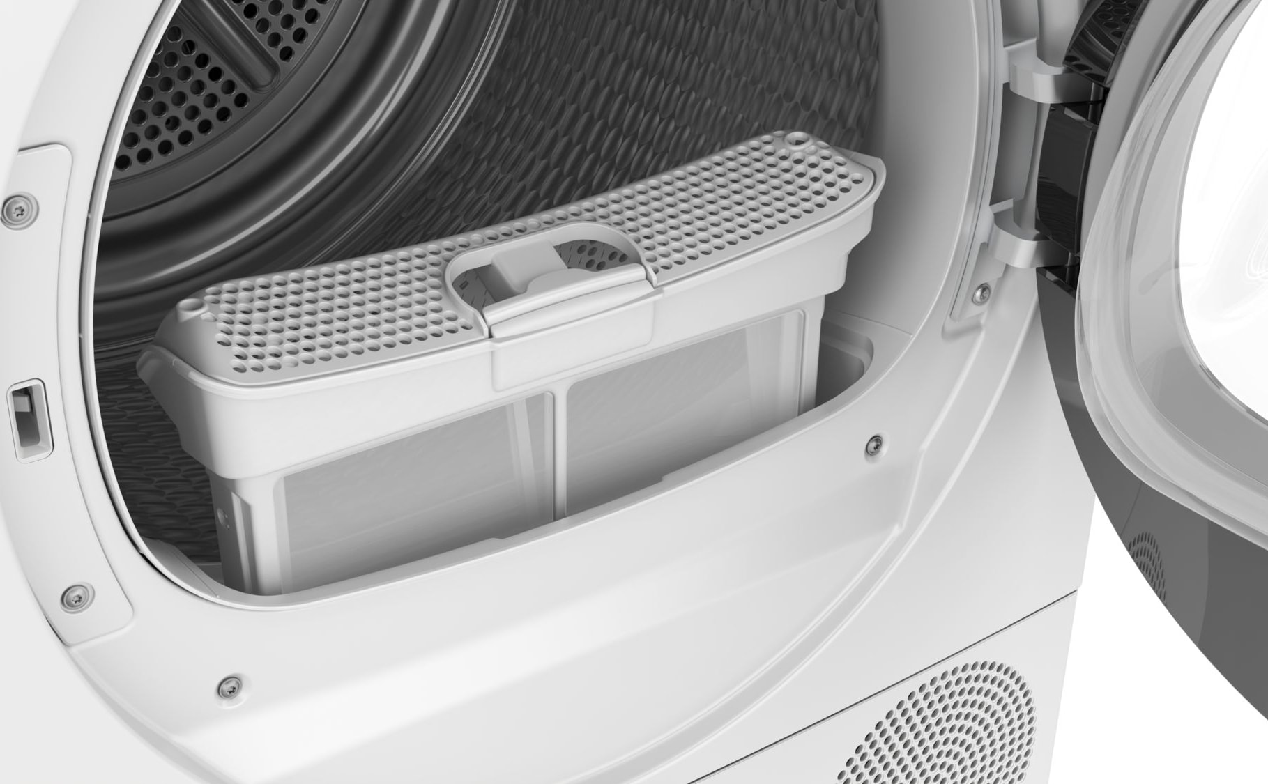 Sèche-linge pompe à chaleur BOSCH 8kg Moteur induction Blanc - WQG24502FR