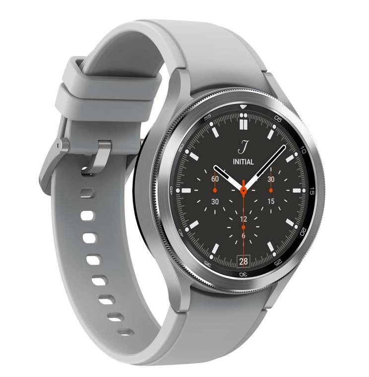 Montre connectée SAMSUNG Galaxy Watch4 Classic 46mm Argent 4G - SM-R895FZSAXEF