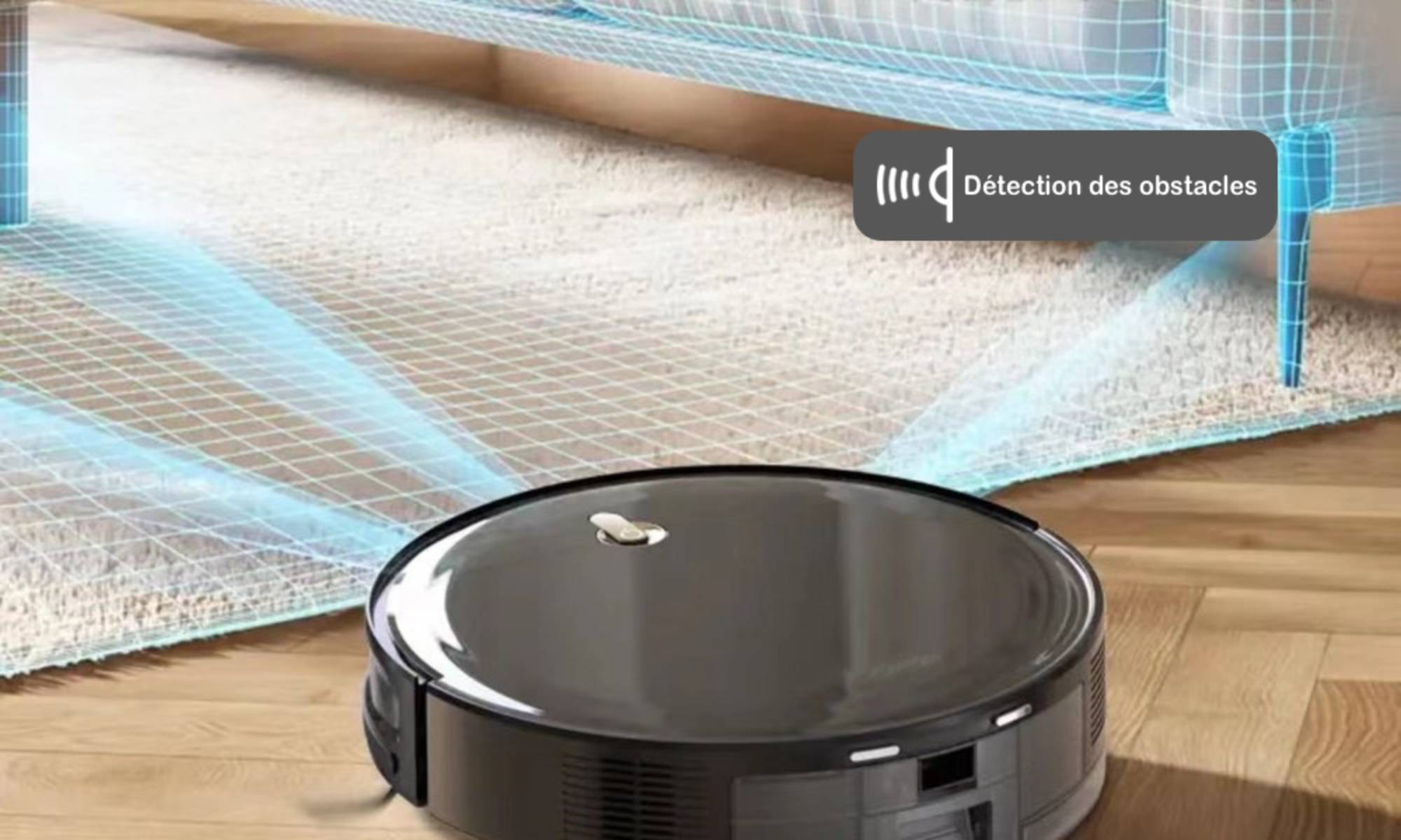 Aspirateur robot laveur EZICLEAN Laveur, I-Bot Z5, Noir - IBOTZ5 Aspirateur robot laveur EZICLEAN Laveur, I-Bot Z5, Noir - IBOTZ5