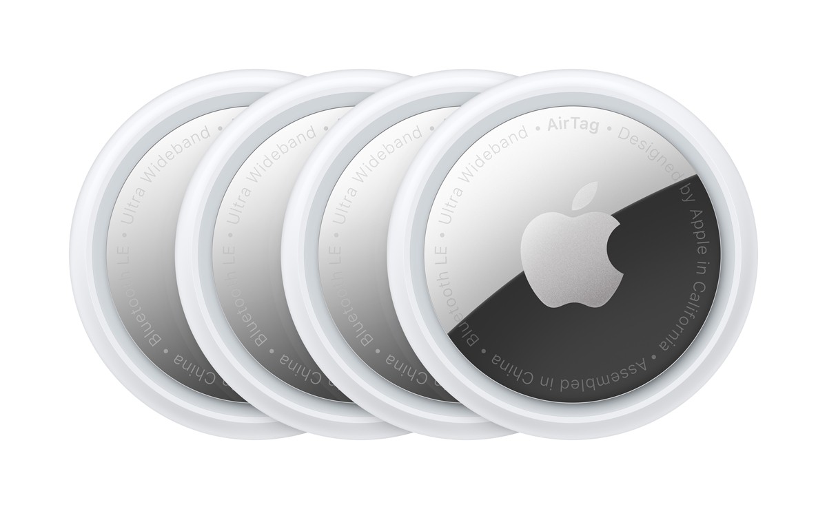 Tracker bluetooth APPLE Airtag Pack de 4 - AIRTAG-MX542ZM